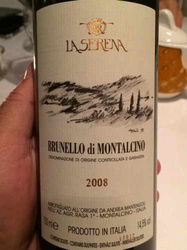 赛瑞娜布鲁奈罗蒙塔尔奇诺葡萄酒La Serena Brunello di Montalcino