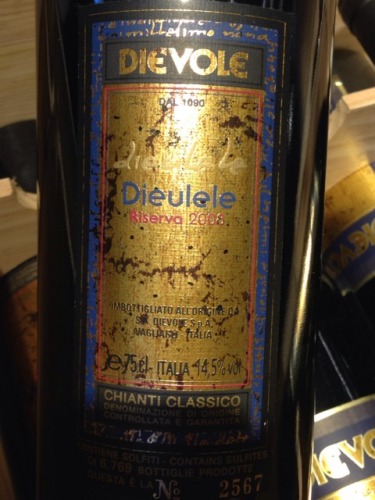 Riserva Dieulele Chianti Classico