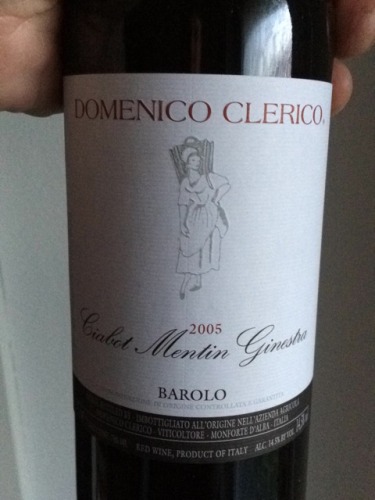 克莱里科恰博门汀干红Domenico Clerico Ciabot Mentin