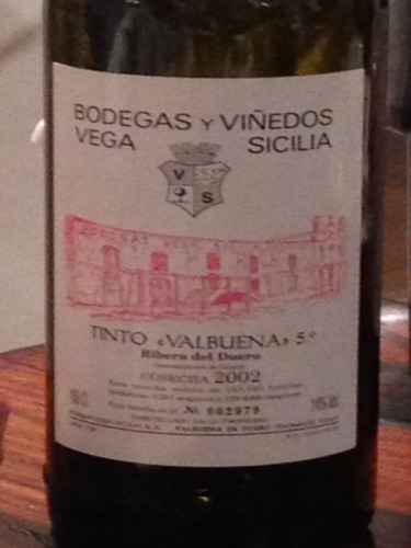 Sicilia Valbuena Ribera Del Duero Tinto Cosecha