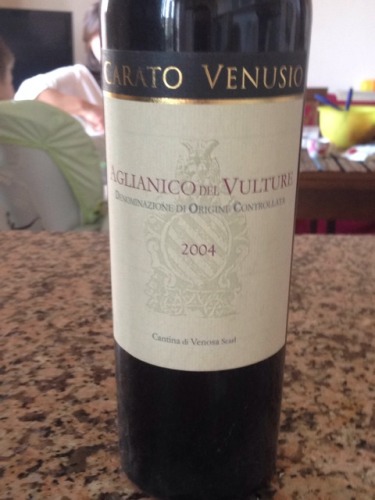 Carato Venusio Aglianico del Vulture