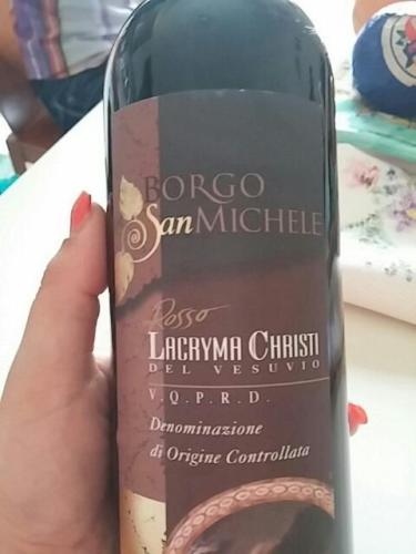 Lacryma Christi del Vesuvio Rosso