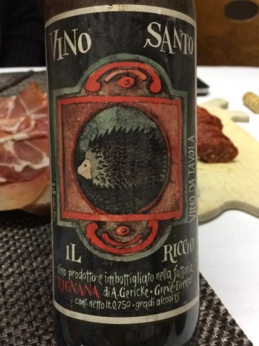 Vino Santo Tavola Rignana