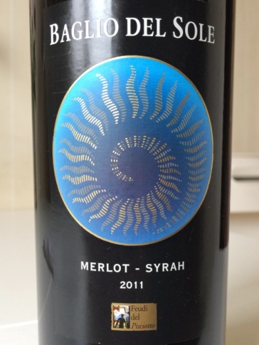 西西里艳阳梅洛西拉干红Baglio del Sole Merlot Syrah