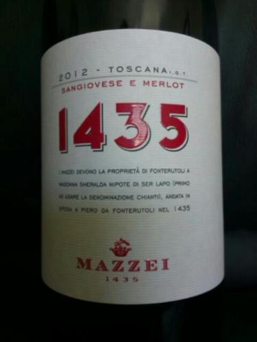 1435 Toscana Sangiovese E Merlot