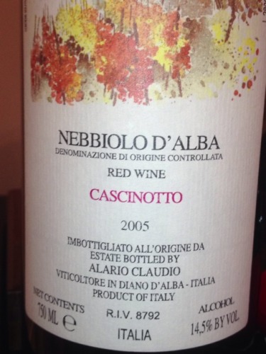 Cascinotto Nebbiolo d'Alba