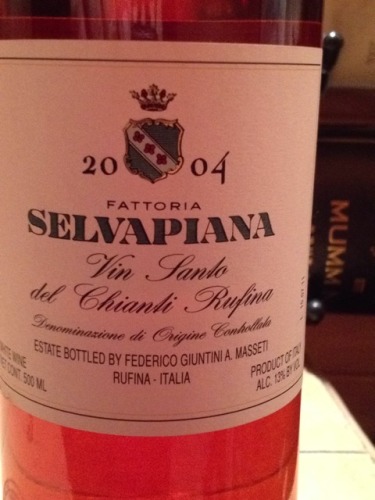 Fattoria Selvapiana Vin Santo del Chianti Rufina