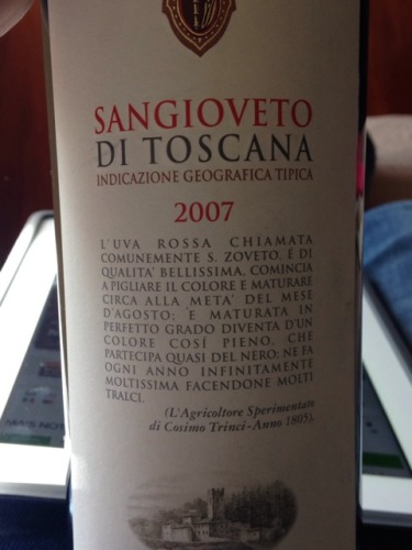 巴迪亚可提布诺桑娇维塞干红Badia a Coltibuono Sangioveto Toscana