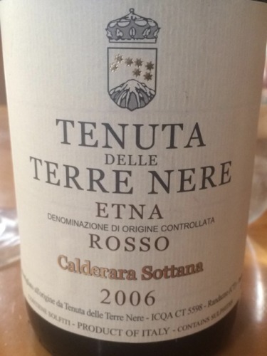 Tenuta delle Terre Nere Calderara Sottana Rosso Etna