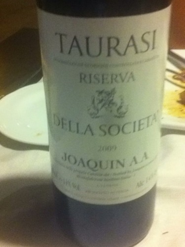 Riserva Della Societa' Taurasi