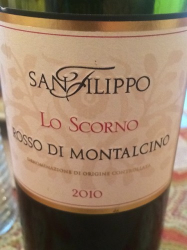 Lo Scorno Rosso Di Montalcino