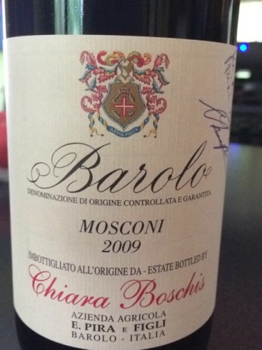 碧哈酒庄莫斯卡尼巴罗洛红葡萄酒E. Pira & Figli Chiara Boschis Mosconi Barolo