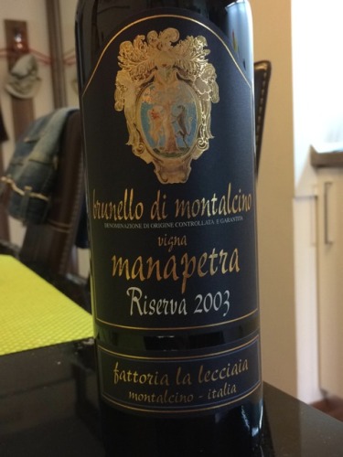 乐奇亚酒庄玛娜佩特园布鲁奈罗珍藏干红Fattoria la Lecciaia Brunello di Montalcino Vigna Manapetra Reserva