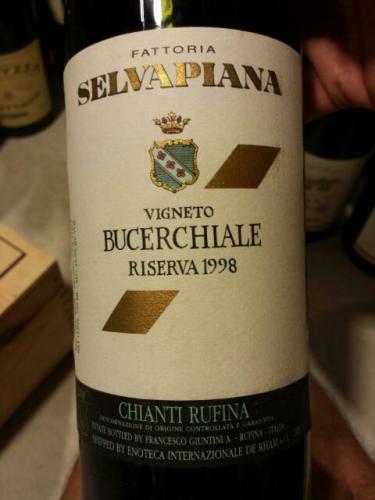 Bucerchiale Riserva Chianti Rufina