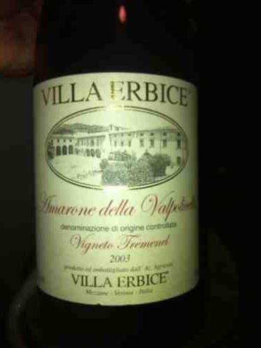 特曼诺瓦波利切拉阿马罗尼干红Tremenel Amarone della Valpolicella