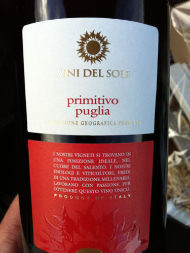 Vini del Sole Puglia Primitivo