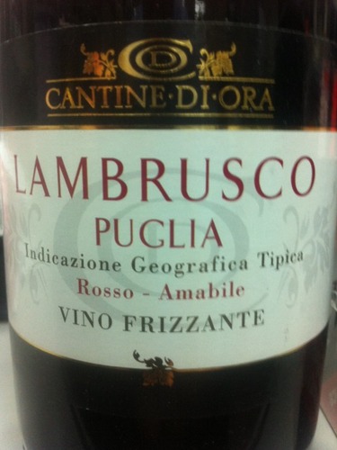 Lambrusco Puglia Rosso Amabile