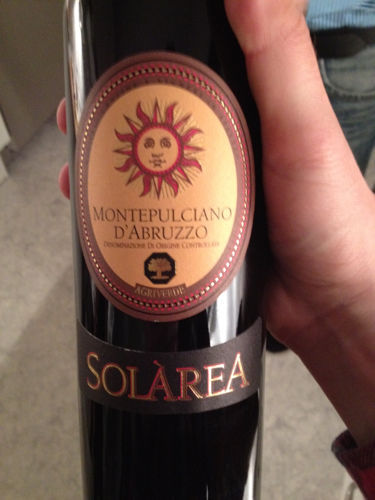 绿农苏拉艾尔蒙帕塞诺干红Agriverde Solarea Montepulciano d'Abruzzo