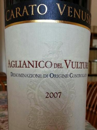 Carato Venusio Aglianico del Vulture