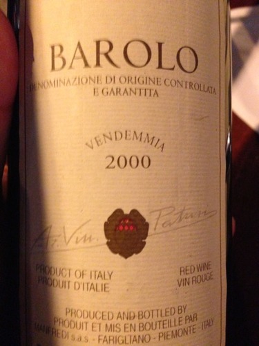 Barolo Red Rouge