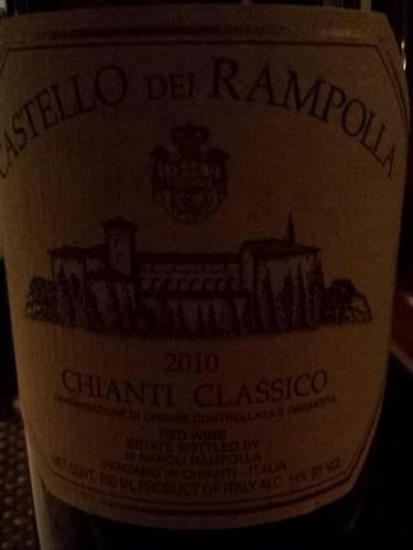 蓝宝拉经典基安帝干红Castello dei Rampolla Chianti Classico