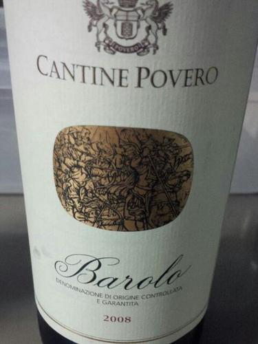 普维若巴罗洛干红Povero Barolo