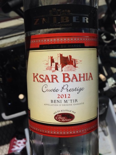 Zniber Ksar Bahia Beni M'Tir Cuvée Prestige