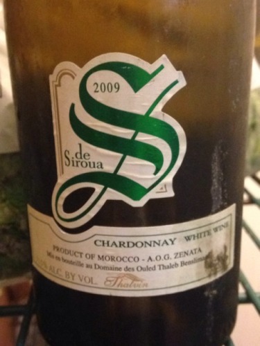 S De Siroua Blanc Du Maroc Chardonnay