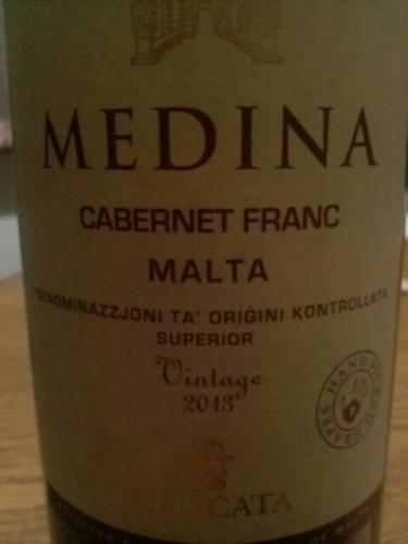 Medina Cabernet Franc D.O.K. Malta