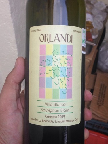 Queretaro Vino Blanco Sauvignon Blanc