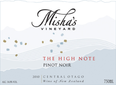 米莎神秘高音黑皮诺干红Misha's Vineyard The High Note Pinot Noir