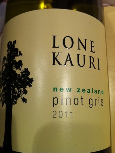 龙卡瑞灰皮诺干白Lone Kauri Pinot Gris