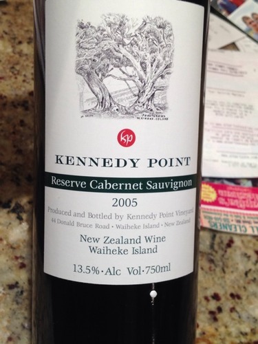 肯尼迪角珍藏赤霞珠干红Kennedy Point Reserve Cabernet Sauvignon