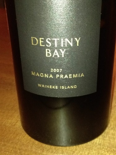 命运之湾麦格纳干红Destiny Bay Magna Praemia