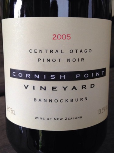 Cornish Point Central Otago Pinot Noir