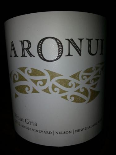 阿昂单一园灰皮诺干白Aronui Single Vineyard Nelson Pinot Gris