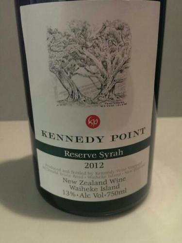 肯尼迪角珍藏西拉干红Kennedy Point Reserve Syrah