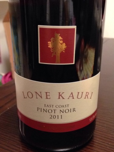 龙卡瑞东岸黑皮诺干红Lone Kauri East Coast Pinot Noir