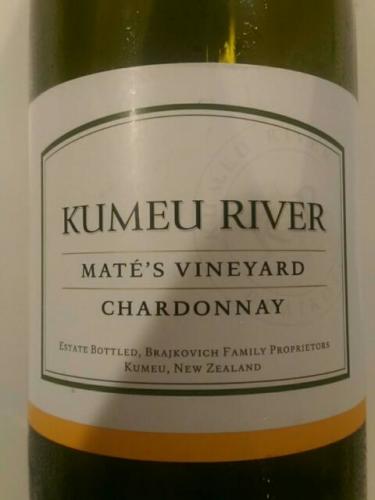 库姆河马特霞多丽干白Kumeu River Mate's Chardonnay