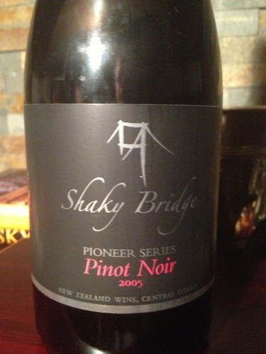 沙基桥先驱者黑皮诺干红Shaky Bridge Pioneer Series Pinot Noir