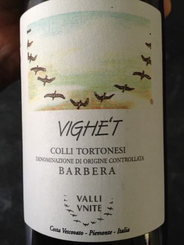 Vnite Vighe't Colli Tortonesi Barbera