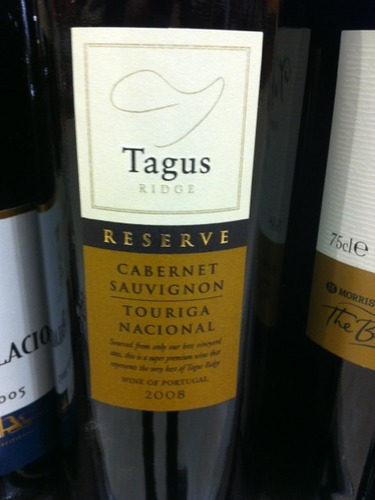 塔吉斯珍藏赤霞珠国产多瑞加干红Tagus Creek Reserve Cabernet Sauvignon & Touriga Nacional