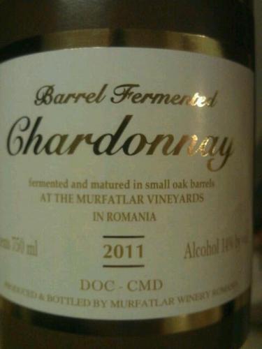 Barrel Fermented Chardonnay