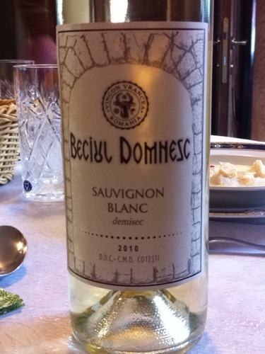 Beciul Domnesc Sauvignon Blanc