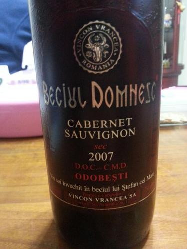 Beciul Domnesc Cabernet Sauvignon