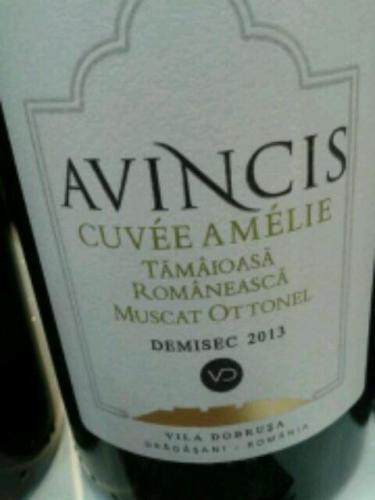 Cuvee A Melie Tamaioasa Romanesca Muscat Ottonel Demisec