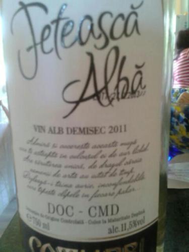 Vin Alb Demisec Feteasca Alba