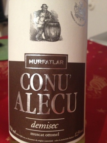 Conu'Alecu Demisec Muscat Ottonel