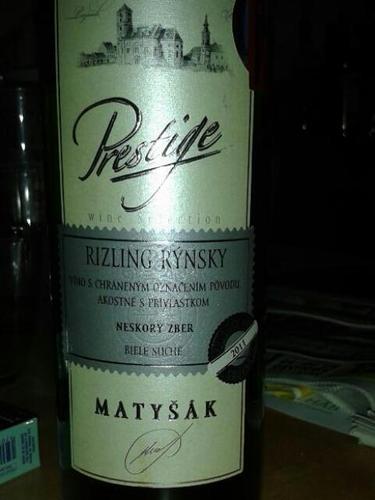 Prestige Rizling Rynsky