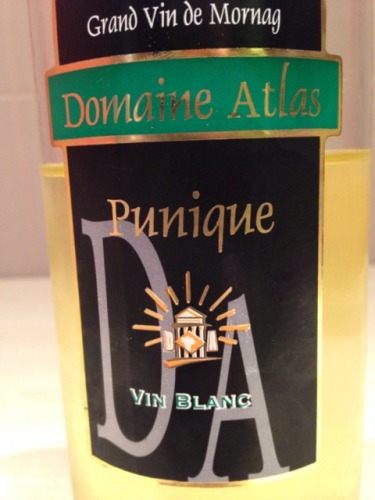 Punique Grand Vin de Mornag Blanc